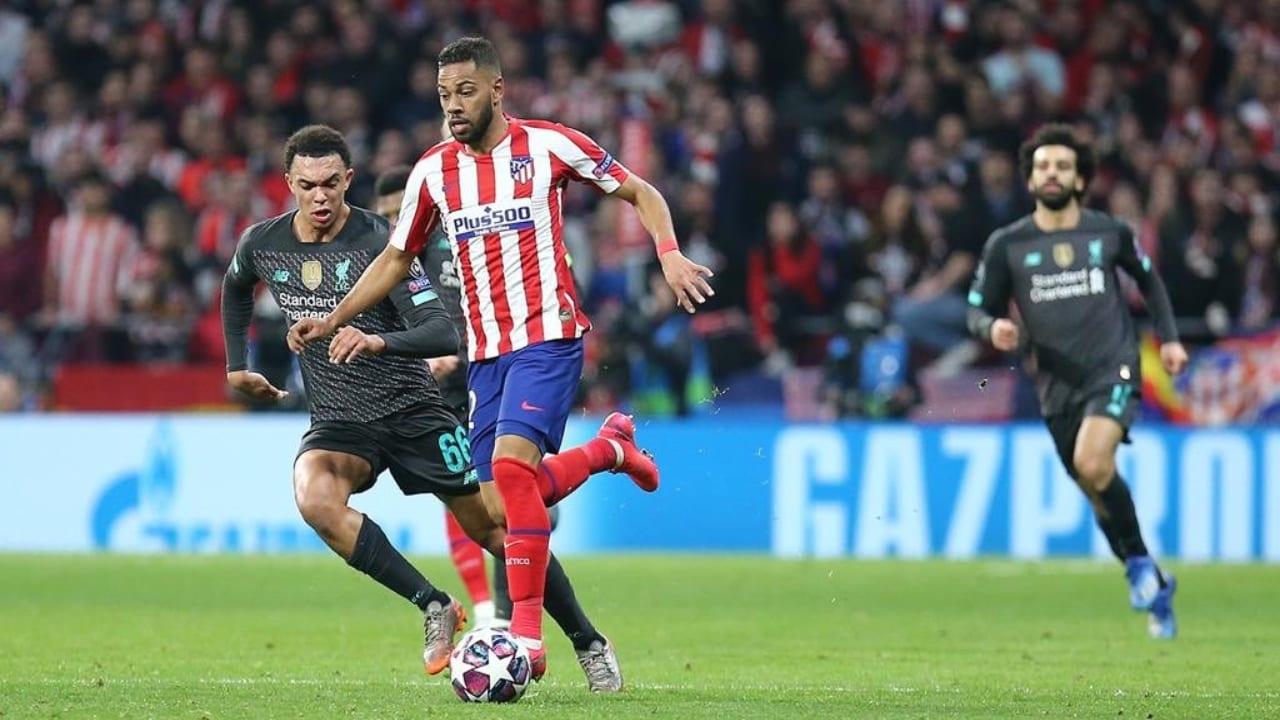 Imagen de Renan Lodi del Atlético de Madrid da positivo de covid-19
