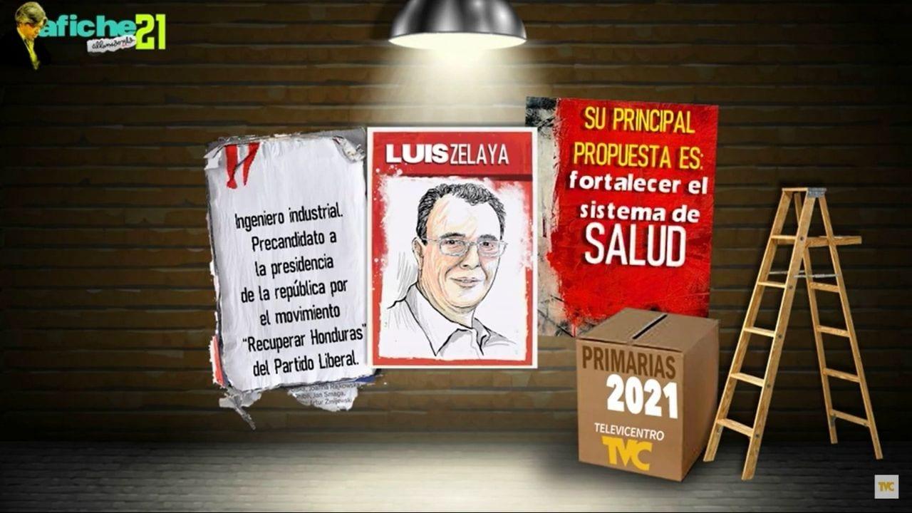 Imagen de Allan MdDonald: Las propuestas de Luis Zelaya graficada en su Afiche21
