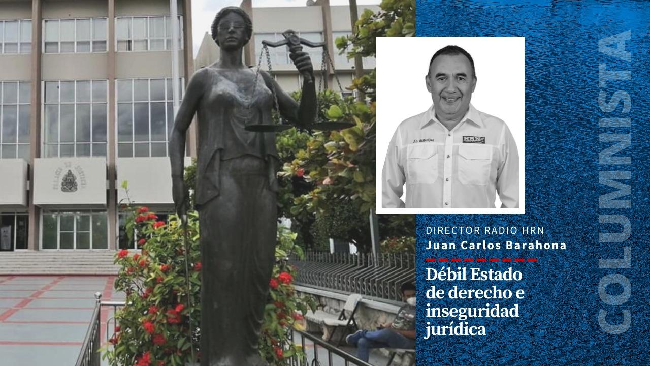 Imagen de Débil Estado de derecho e inseguridad jurídica