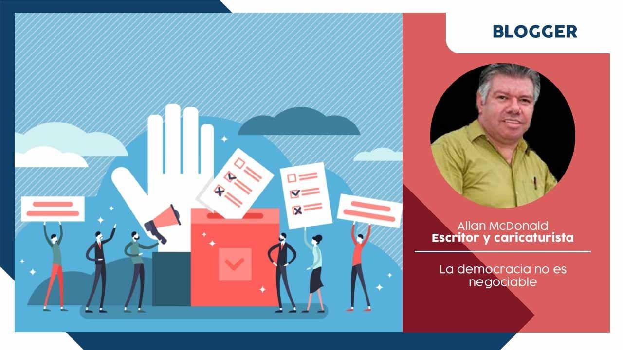 Imagen de La democracia no es negociable
