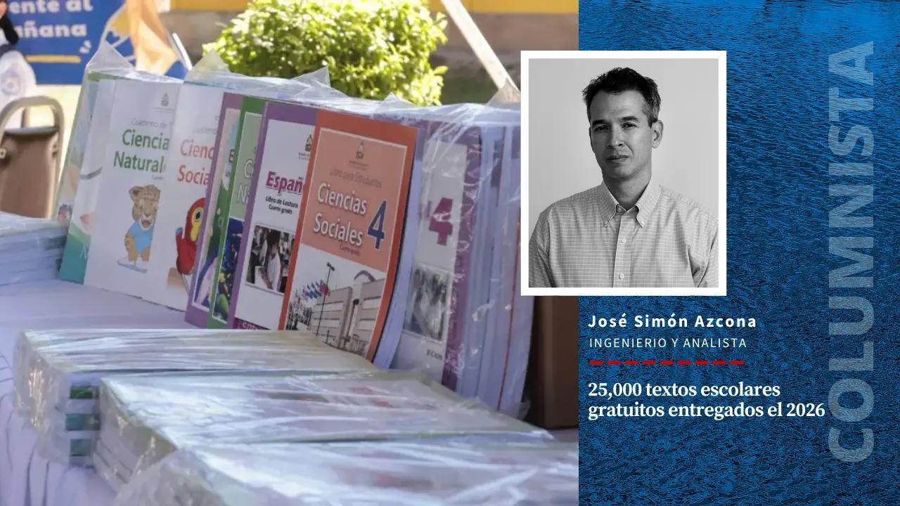 Imagen de 25,000 textos escolares gratuitos entregados el 2026