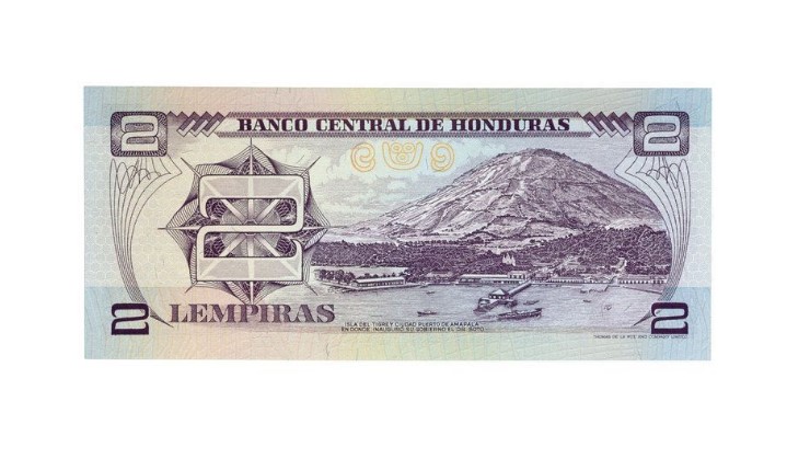 billete de honduras es de los mas bellos del mundo 