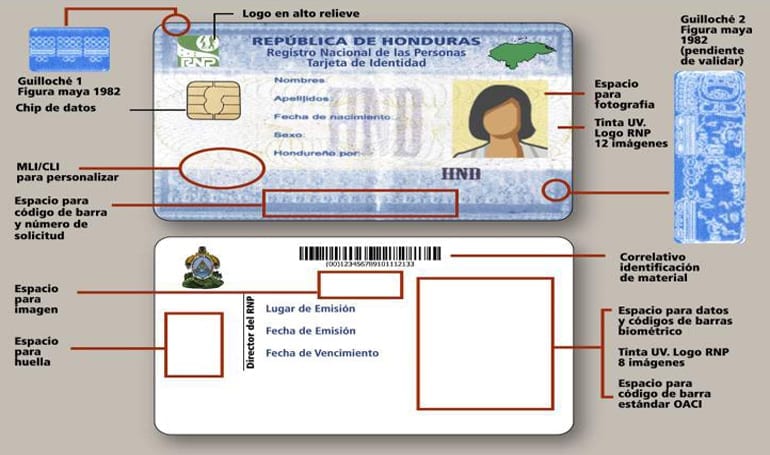 1,200 millones de lempiras costará proyecto de nueva identidad para los hondureños Imagen de 1,200 millones de lempiras costará proyecto de nueva identidad para los hondureños