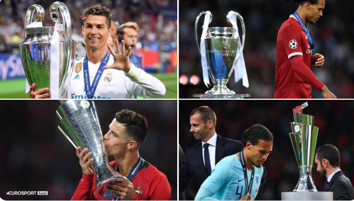 Seguidores de Cristiano responden ante la burla de Van Dijk