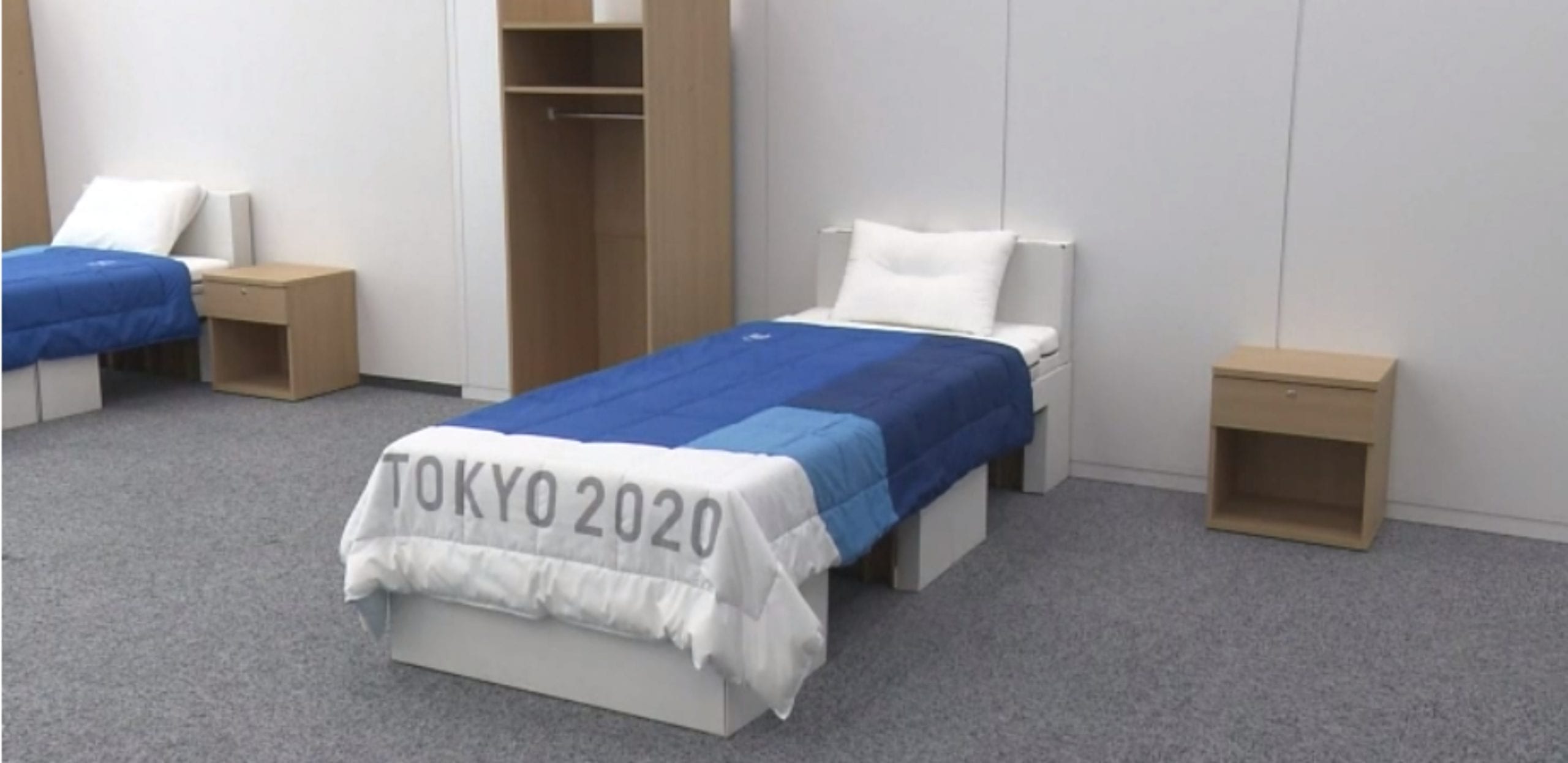 Imagen de Las camas en los Juegos Olímpicos de Tokio están hechas de cartón reciclable