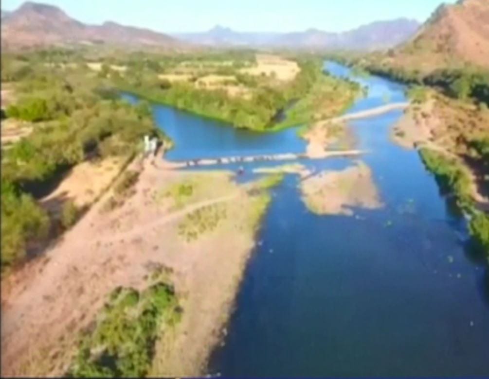 Imagen de Construyen bordas de contención en ríos de Nacaome, Valle para preservar el agua debido a la sequía