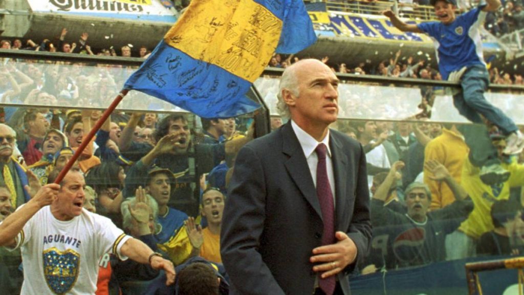 Carlos Bianchi recibido en La Bombonera // Foto: AS