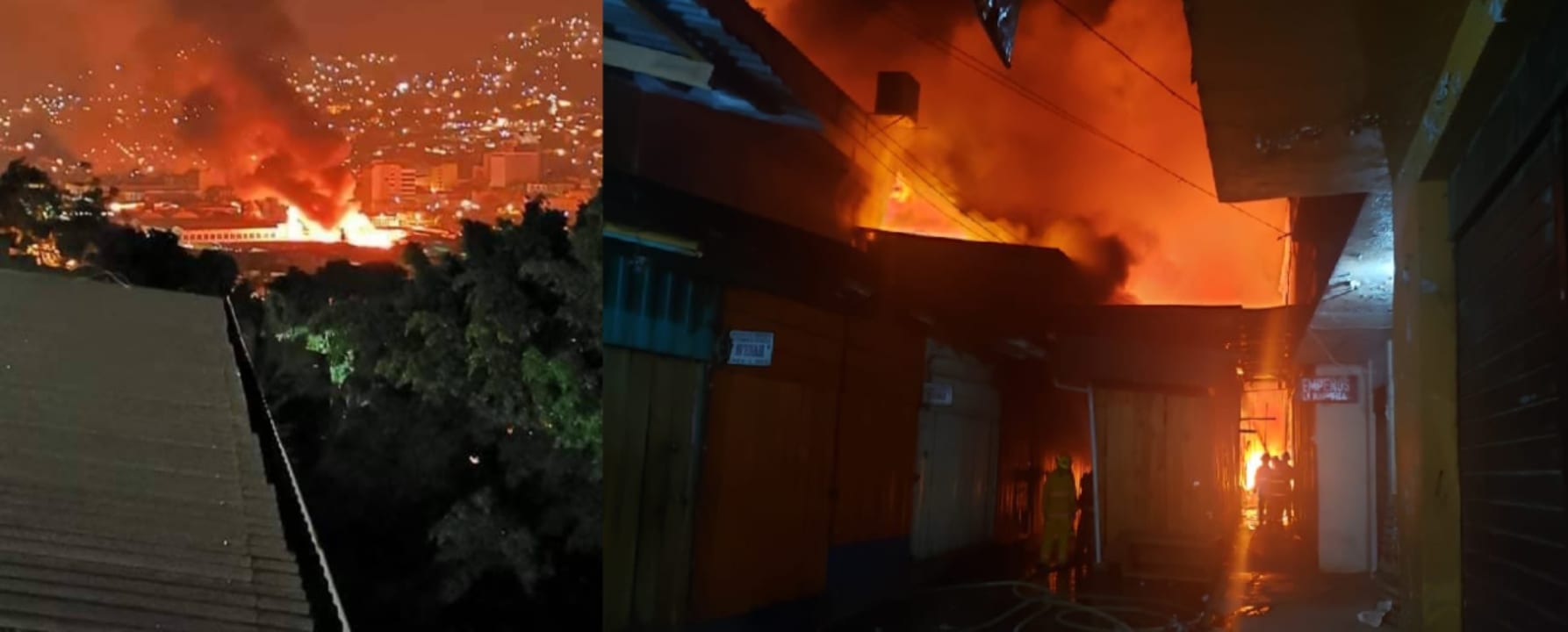 Vídeo: Incendio reduce a cenizas unos 400 puestos en mercados de Comayagüela Imagen de Vídeo: Incendio reduce a cenizas unos 400 puestos en mercados de Comayagüela