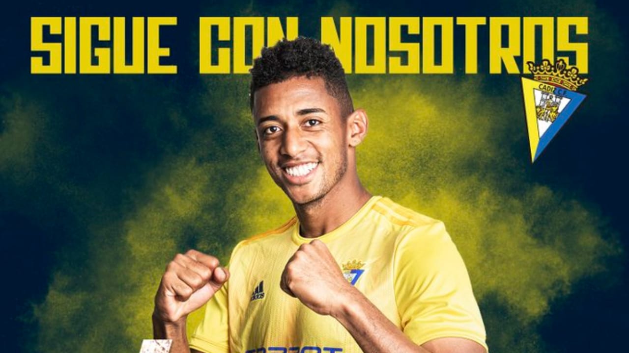 ¡Se queda! El Cádiz hace oficial el fichaje del hondureño Anthony Choco Lozano Imagen de ¡Se queda! El Cádiz hace oficial el fichaje del hondureño Anthony Choco Lozano