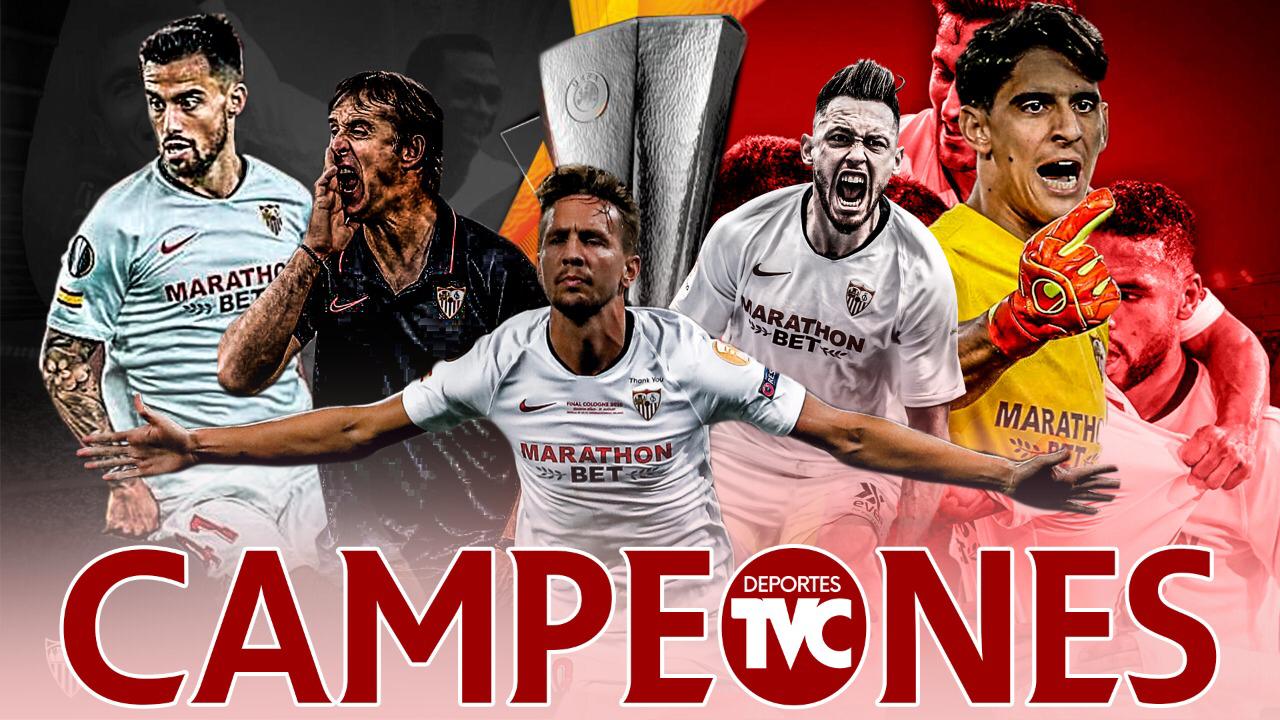 Imagen de ¡Sevilla supera al Inter, es campeón de la Europa League y consigue un histórico sexto título!