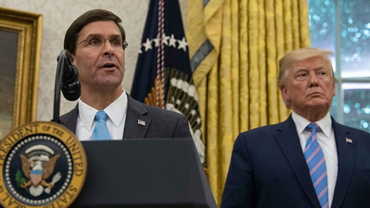 Dimite la cúpula civil del Pentágono tras el despido del secretario de Defensa por Trump Imagen de Dimite la cúpula civil del Pentágono tras el despido del secretario de Defensa por Trump