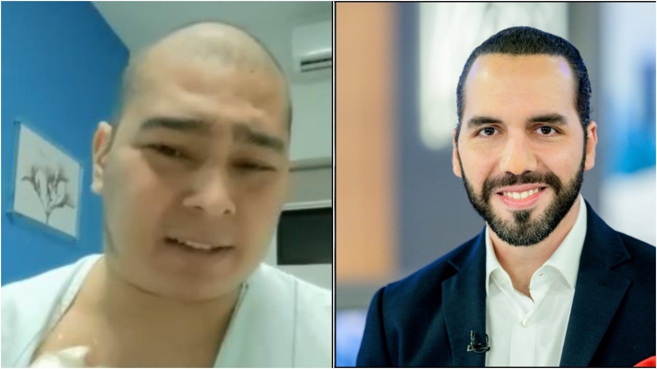 Imagen de Youtuber salvadoreño con cáncer clama por ayuda a Nayib Bukele y recibe inesperada respuesta