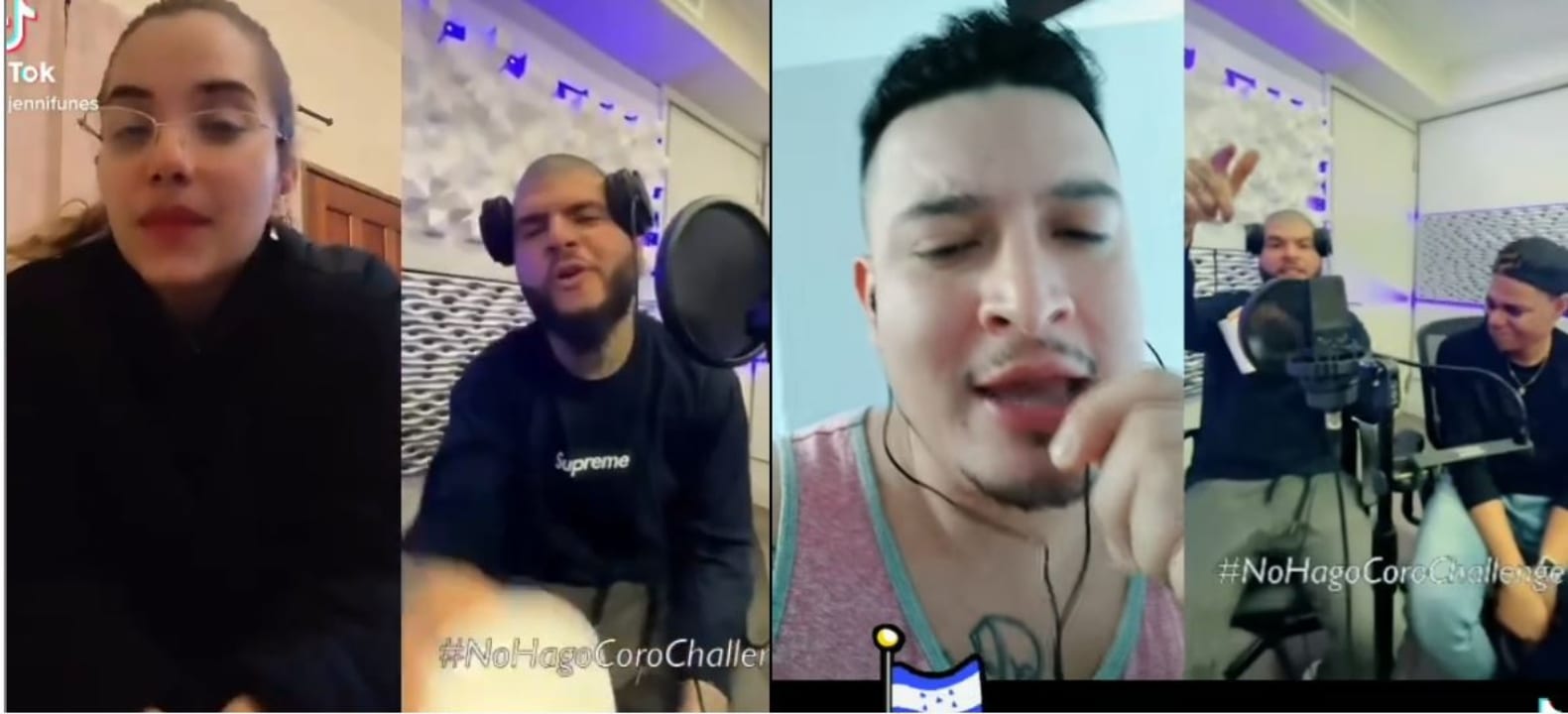 Imagen de 'No hago coro', el nuevo challenge de Farruko que puso a cantar a influencers hondureños