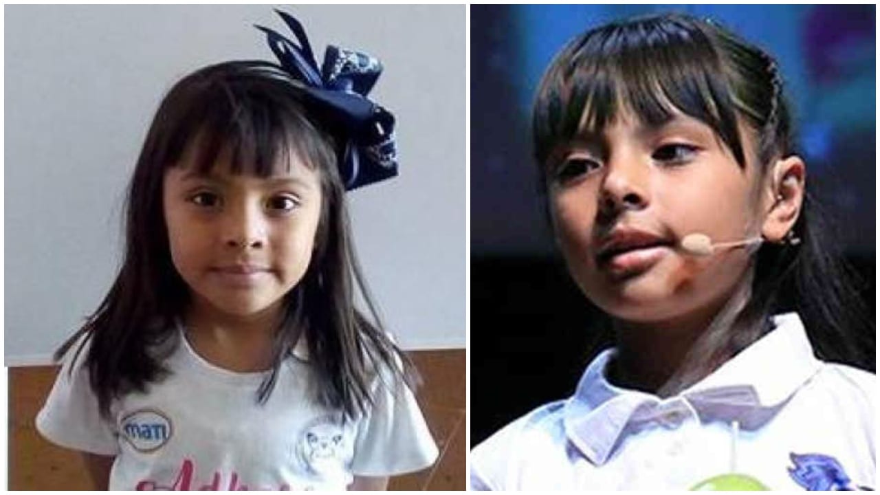 Imagen de Niña mexicana tiene el coeficiente intelectual más alto que Albert Einstein y cursa dos carreras universitarias