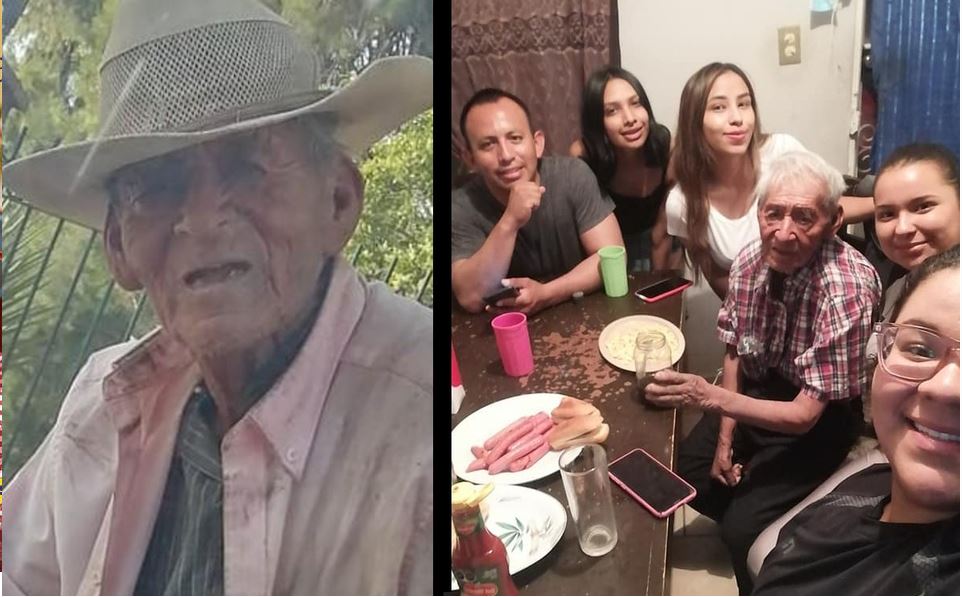 Conmovedoras imágenes, Don Felipe de 108 años vivía en la calle y fue “adoptado” por una familia mexicana Imagen de Conmovedoras imágenes, Don Felipe de 108 años vivía en la calle y fue “adoptado” por una familia mexicana
