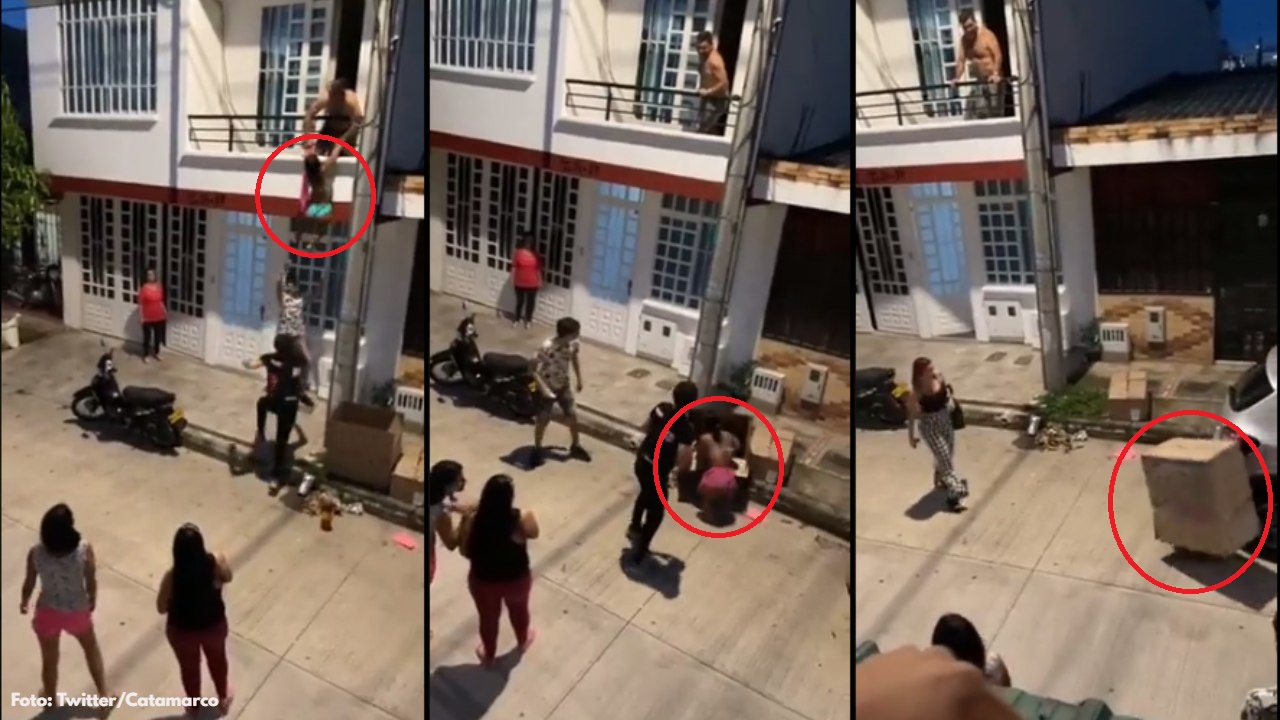 Imagen de Mujer descubre a su marido siendo infiel en su casa y la amante escapa dentro de una caja