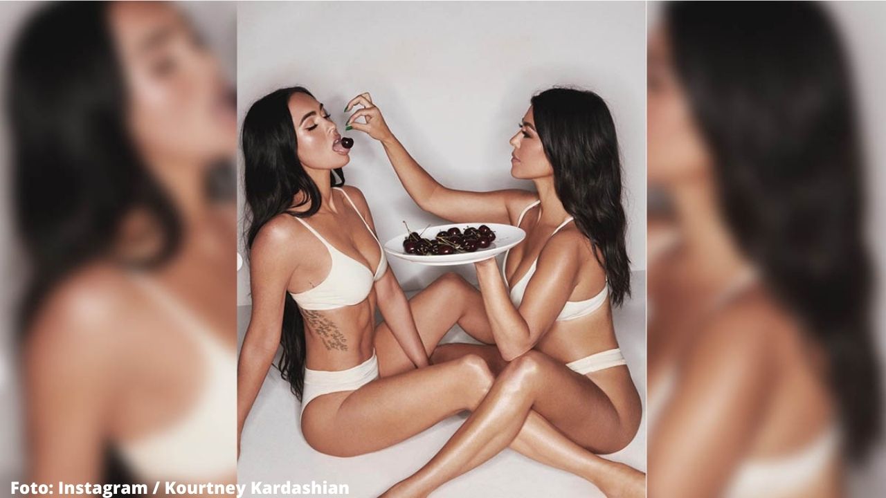 Imagen de Megan Fox y Kourtney Kardashian encienden las redes con sensual sesión de fotos