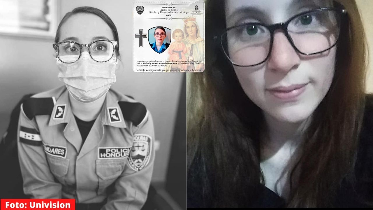 Imagen de Así despidió la Policía Nacional a la agente Kimberly Almendares, que murió en accidente