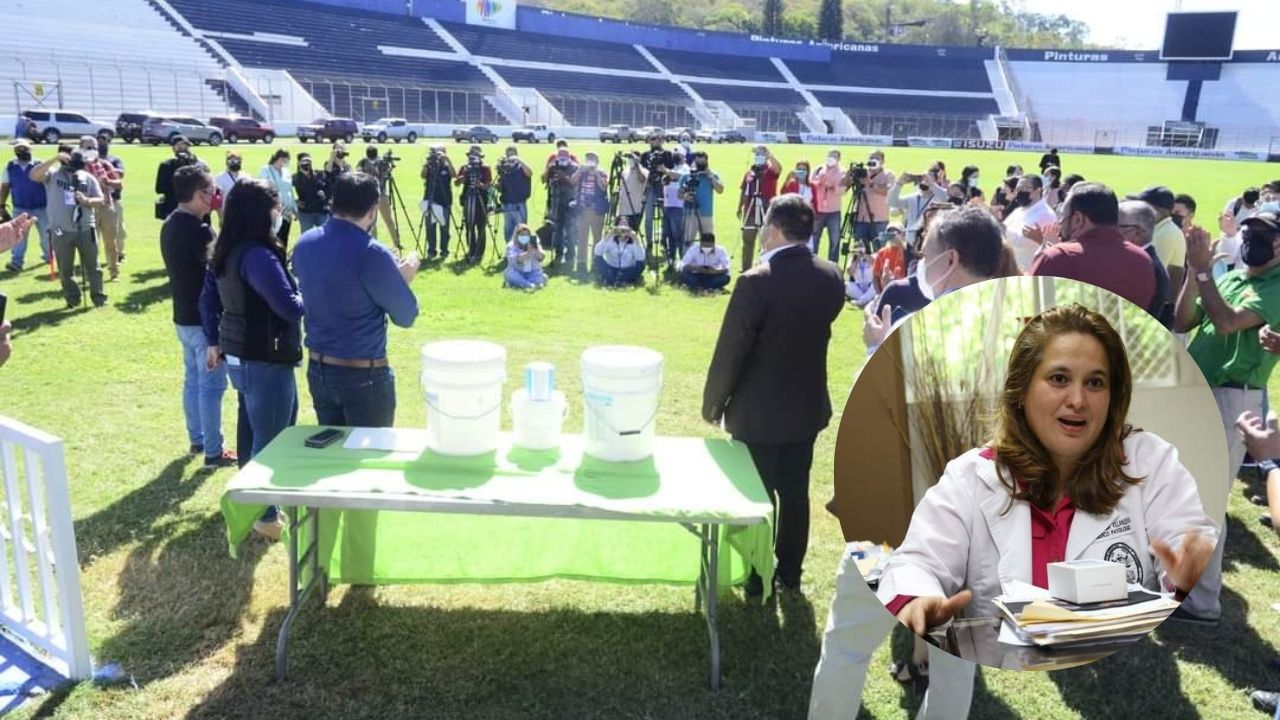 Imagen de De 22 mil personas será el aforo del Estadio Nacional para la toma presidencial; doctora Villanueva en contra