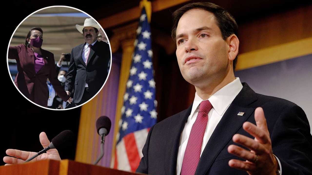 Imagen de ‘Espero que Xiomara Castro no siga el ejemplo de su esposo que simpatizó con Hugo Chávez y Raúl Castro’: Marco Rubio