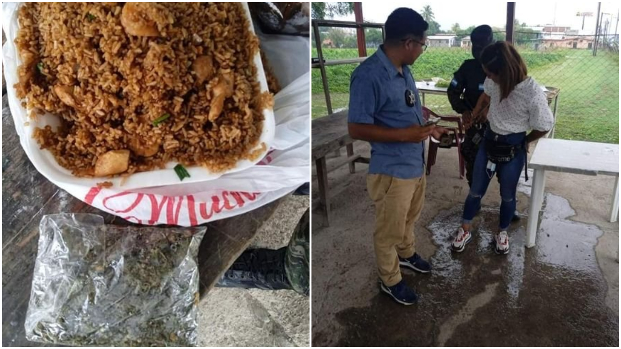 En plato de arroz chino mujer trans intentó ingresar marihuana a centro penal Imagen de En plato de arroz chino mujer trans intentó ingresar marihuana a centro penal