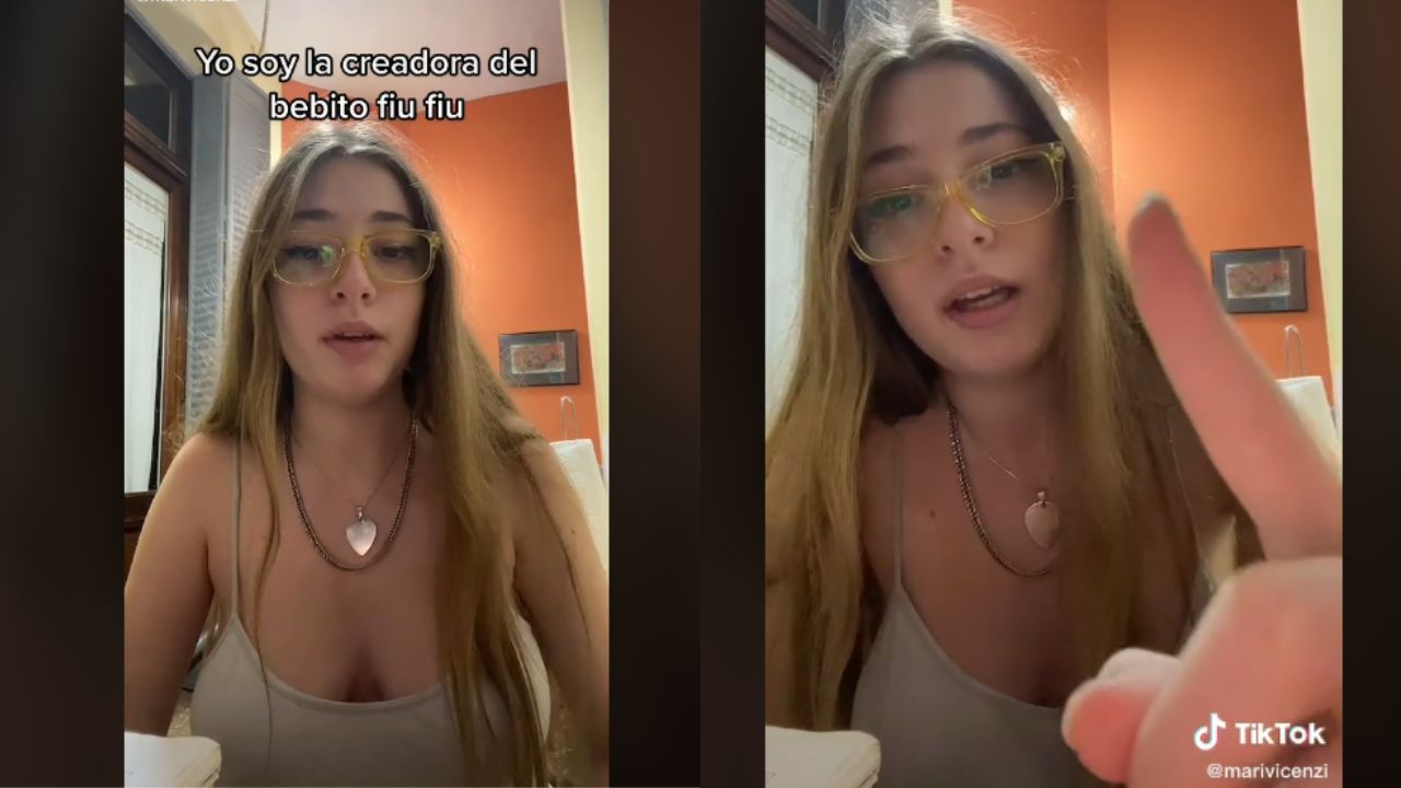 Imagen de Tiktoker argentina dice ser verdadera interprete de 'Mi bebito Fiu Fiu' y quiere justicia