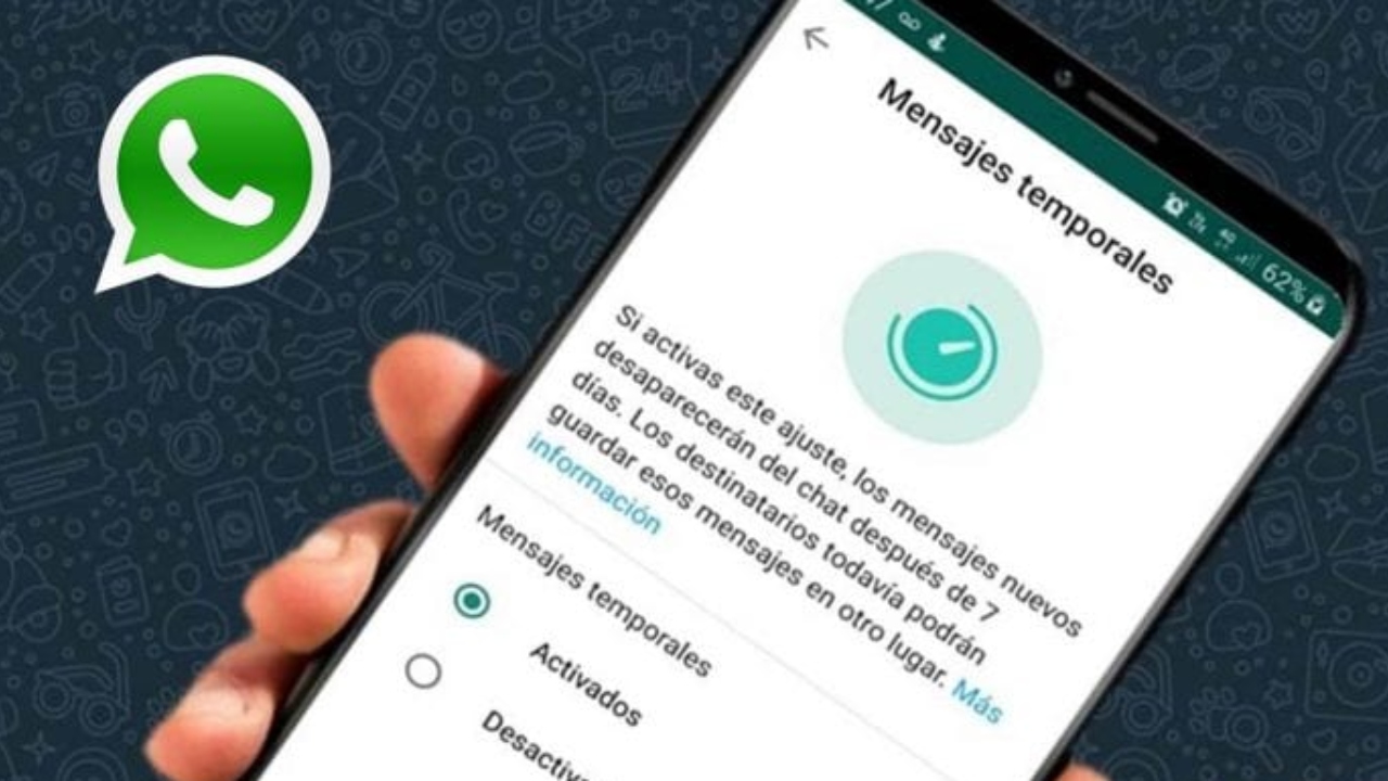 WhatsApp: cómo activar la nueva función de los mensajes temporales