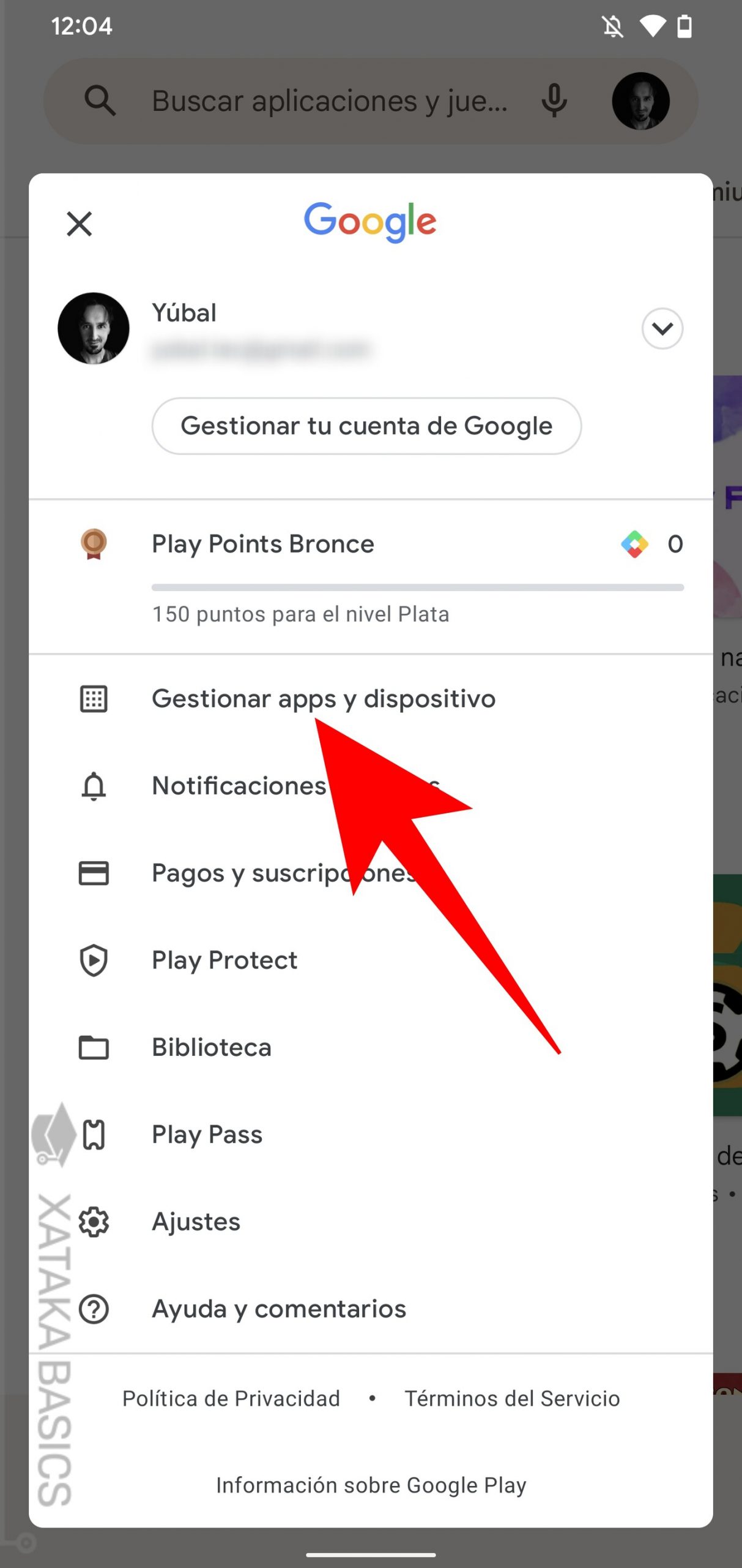 Actualización de Instagram en Android
