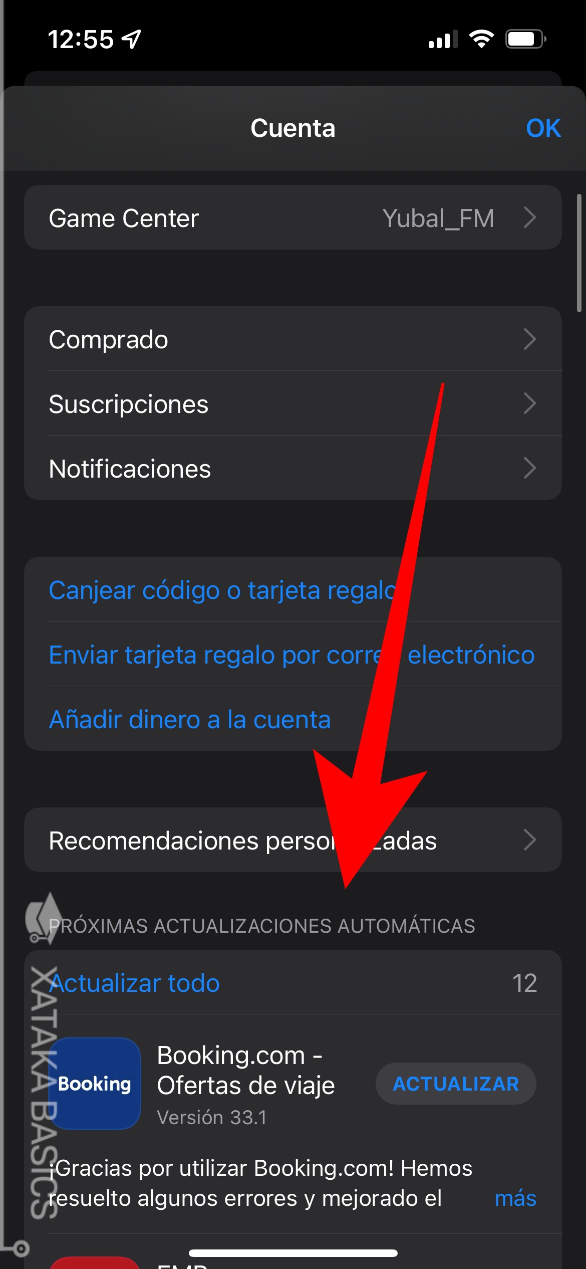 Actualización de Instagram iOS
