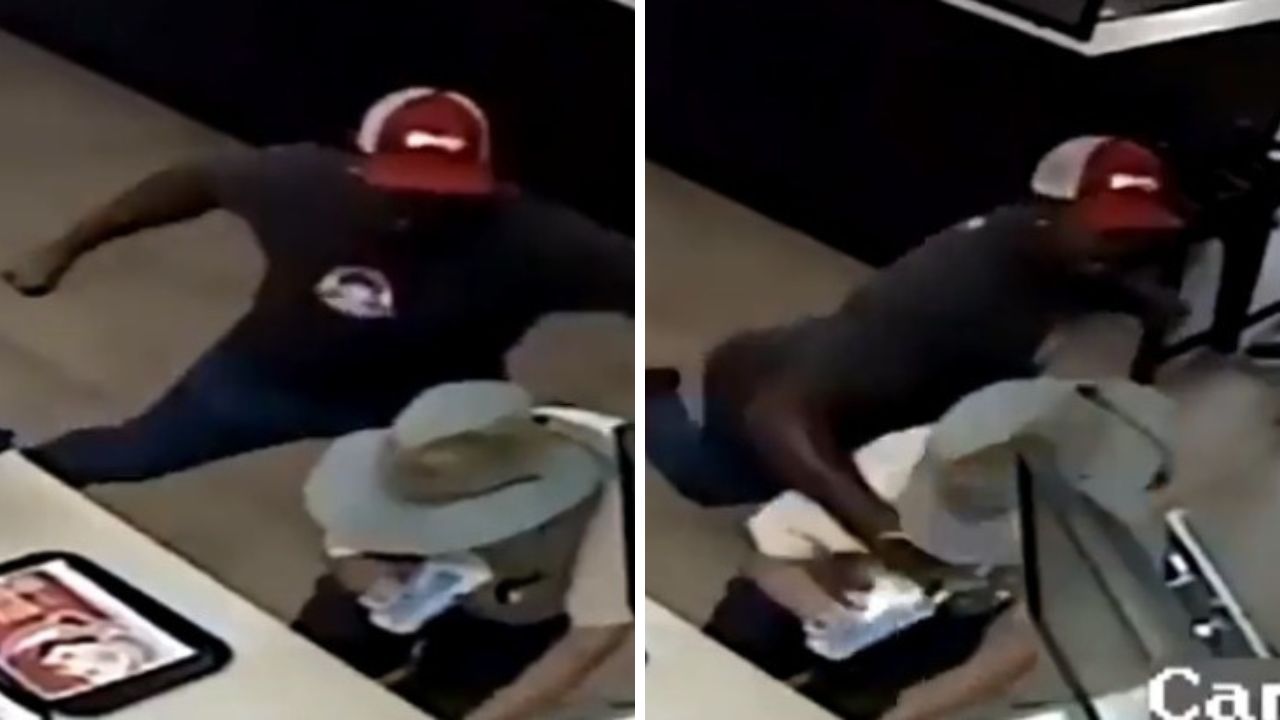 Vídeo: Empleado de restaurante dejó inconsciente a cliente de 67 años por que este se quejó de su pedido Imagen de Vídeo: Empleado de restaurante dejó inconsciente a cliente de 67 años por que este se quejó de su pedido
