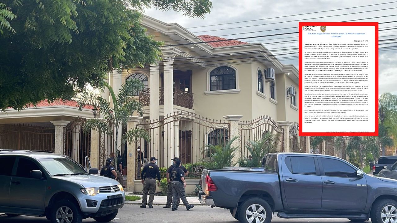 Imagen de Operación Encrucijada: 52 aseguramientos de bienes a personas ligadas con el narcotráfico