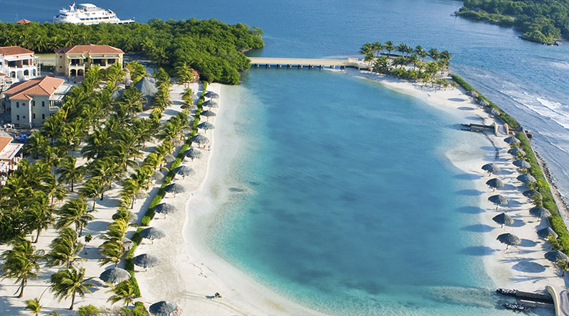 En Roatán el clima se mantiene caluroso durante todo el año. Foto: Criterio hn
