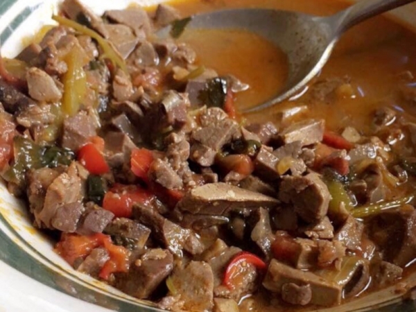 La candinga o chanfaina es considerada un platillo criollo hondureño. Foto: Recetas de Honduras
