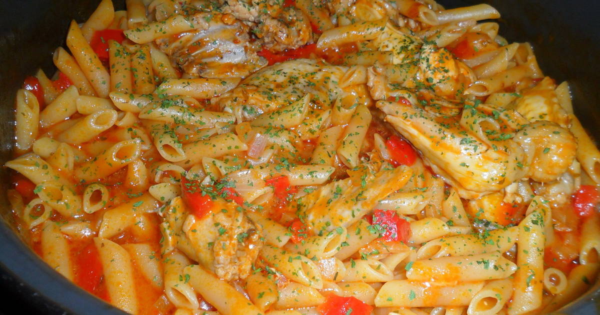 Los macarrones con pollo son parte de las comidas típicas de Choluteca más conocidas. Foto: Cookpad