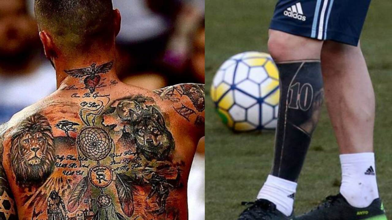 Imagen de Tatuajes de Fútbol, la tinta más llamativa de los futbolistas más famosos