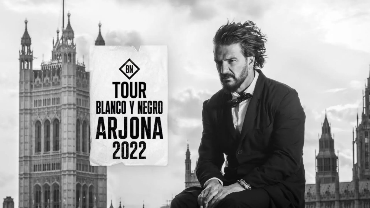 Imagen de Ricardo Arjona, hora lugar y precios del "Blanco y Negro Tour" en Honduras