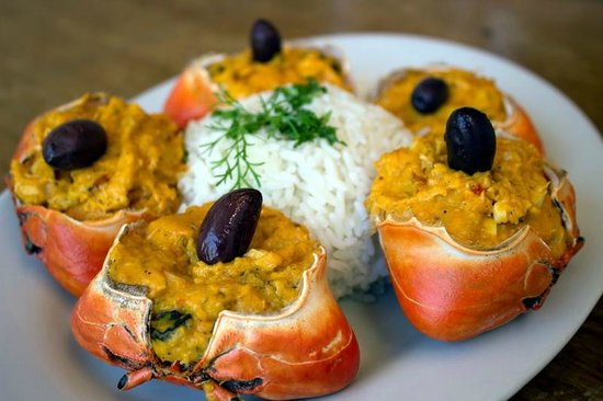 El cangrejo o punche relleno es una receta que puede presentarse como una entrada elegante y sabrosa. Foto: Recetas de Honduras