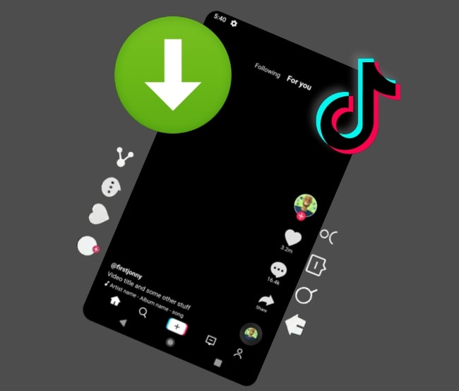 Tiktok permite la opción de descarga de videos pero puede ser regulada por cada usuario. Foto: AirMore