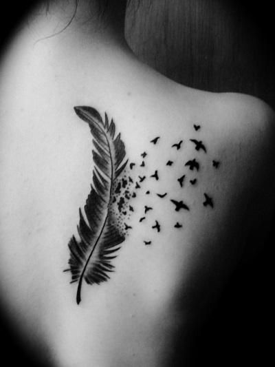 Tatuajes de plumas