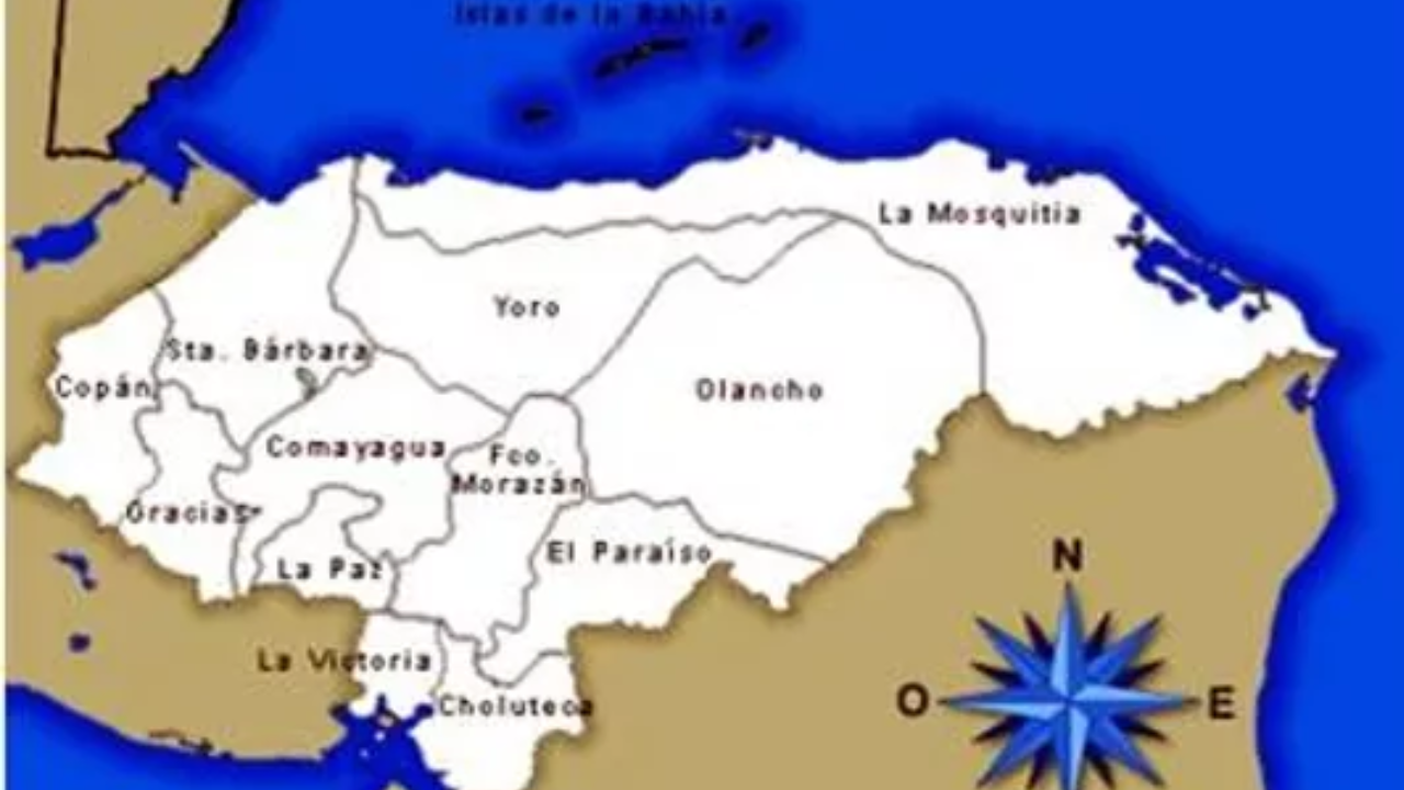 División Politica de Honduras