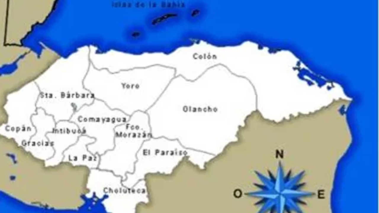 División Politica de Honduras