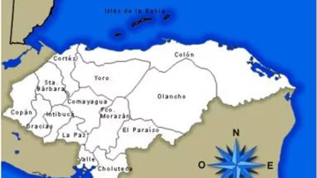 División Politica de Honduras