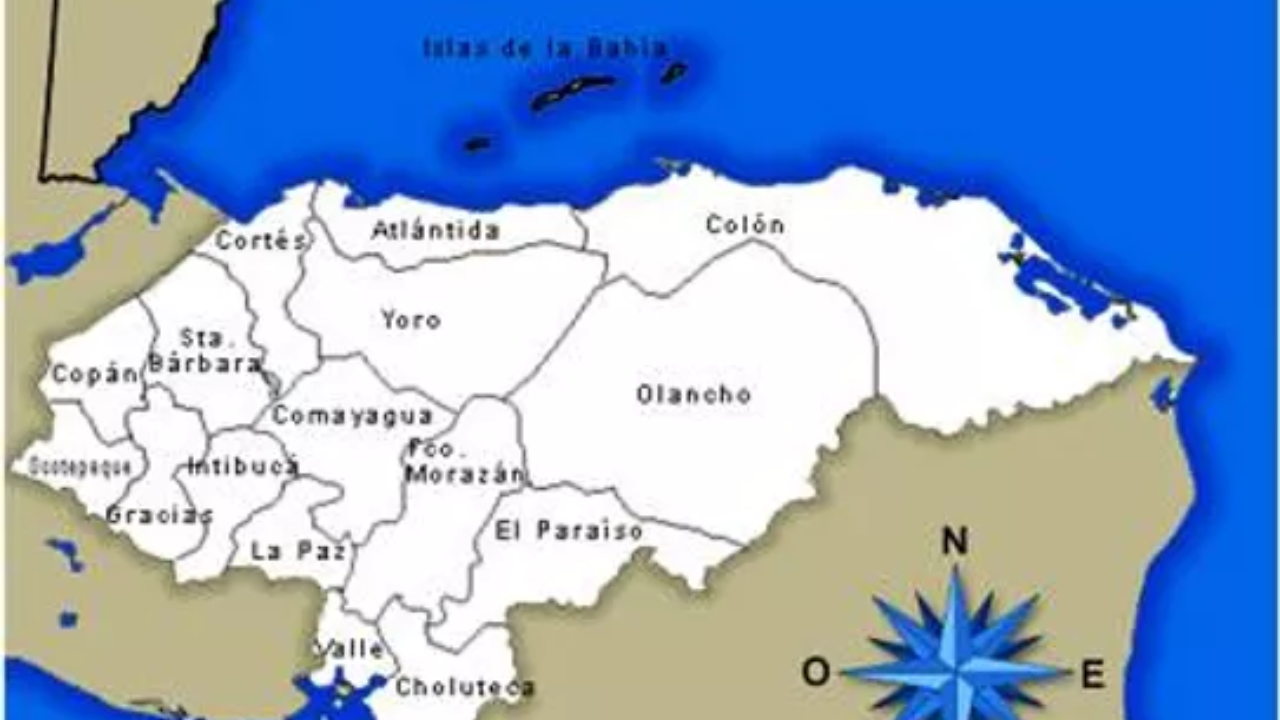 División politica de Honduras