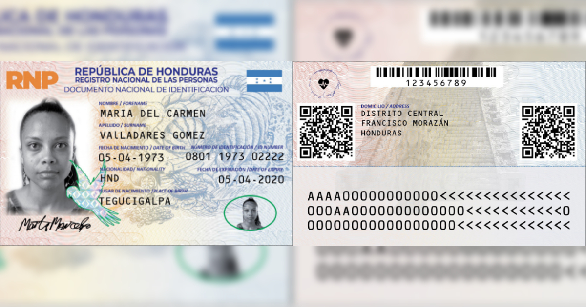 En caso de tener la nueva identidad, se debe escanear el código que aparece en el recuadro. En caso de portar la identidad pasada, es el código que aparece atrás. Foto: Radio América
