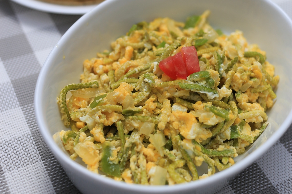 La pacaya es una planta que se encuentra en las montañas de Intibucá. Foto: Buen Provecho