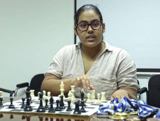 Valeria Viana inició a practicar el deporte apenas en 2018. Foto: El Heraldo