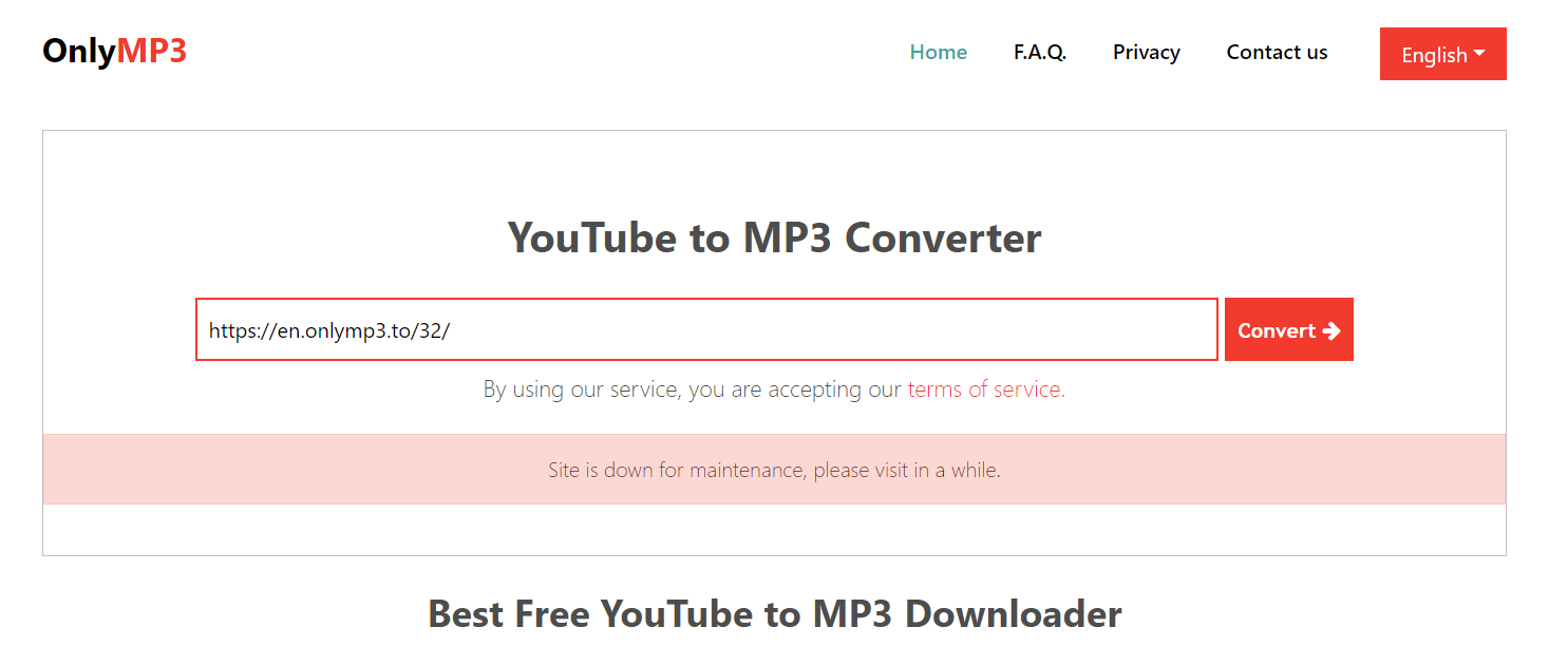 Only Mp3 es una página web de uso gratuito para convertir una cantidad ilimitada de videos a mp3. Foto: Only Mp3