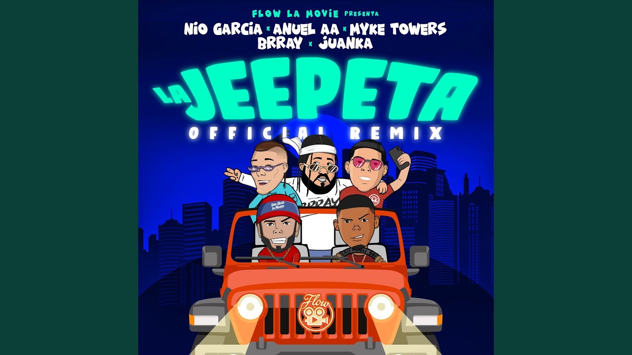 Imagen oficial del sencillo "La Jeepeta" en YouTube y plataformas de música. Foto: YouTube