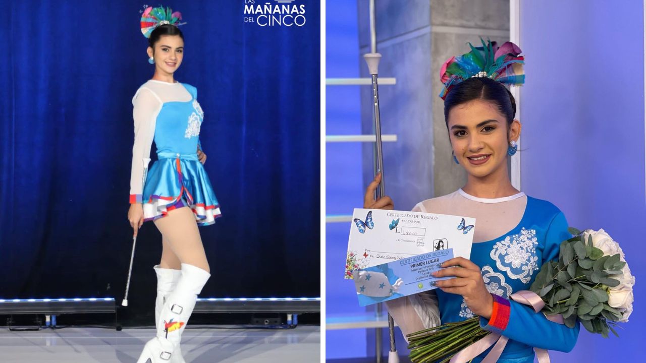 Imagen de Ella es Bella Paz, la ganadora del primer lugar del concurso de palillonas de Las Mañanas del 5