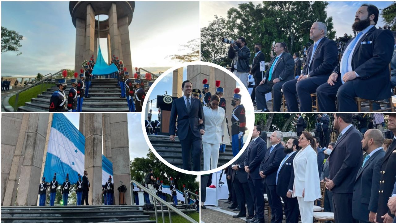En fotos: Así se llevó a cabo la izada de la Bandera Nacional de Honduras y que da inicio al mes patrio Imagen de En fotos: Así se llevó a cabo la izada de la Bandera Nacional de Honduras y que da inicio al mes patrio